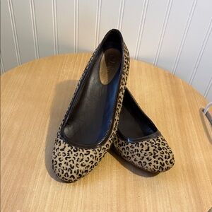Cole Haan Nike Leopard Print Ballet Flats 8 1/2